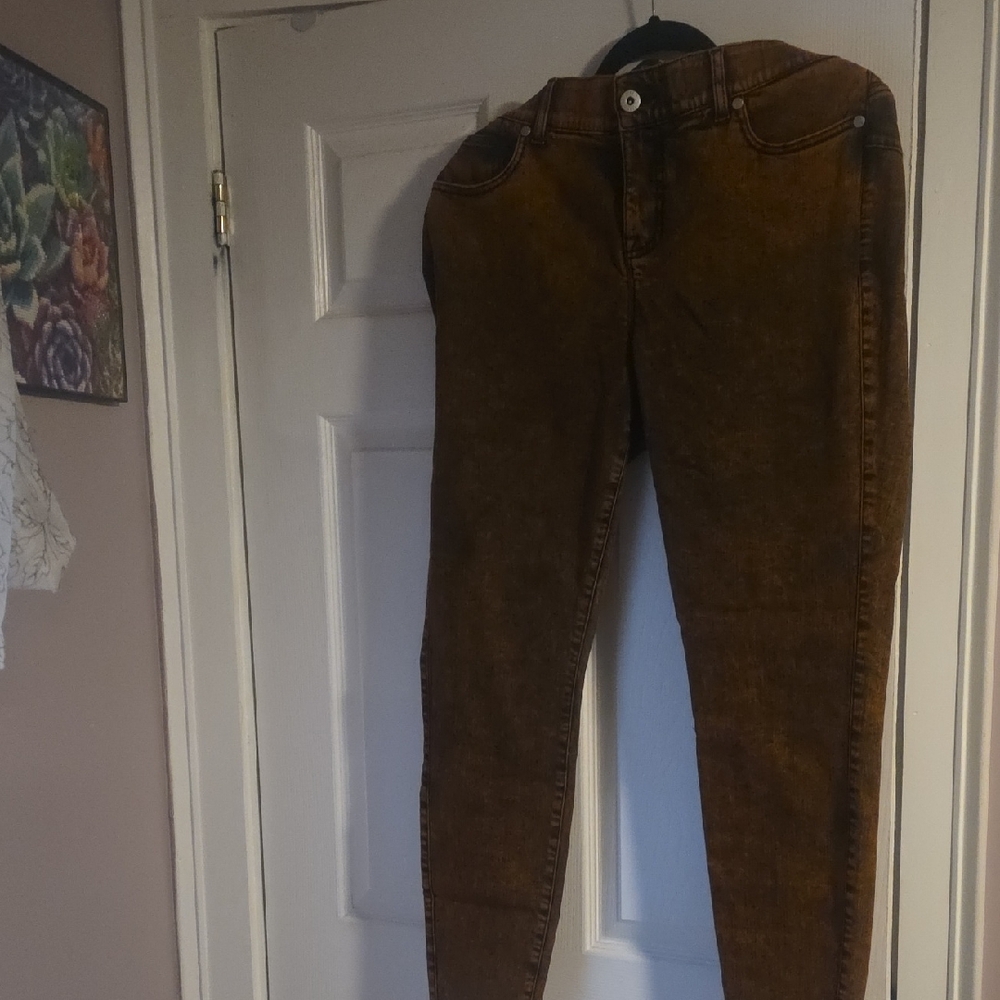 Stylish Brown Skinny Jeans for Women